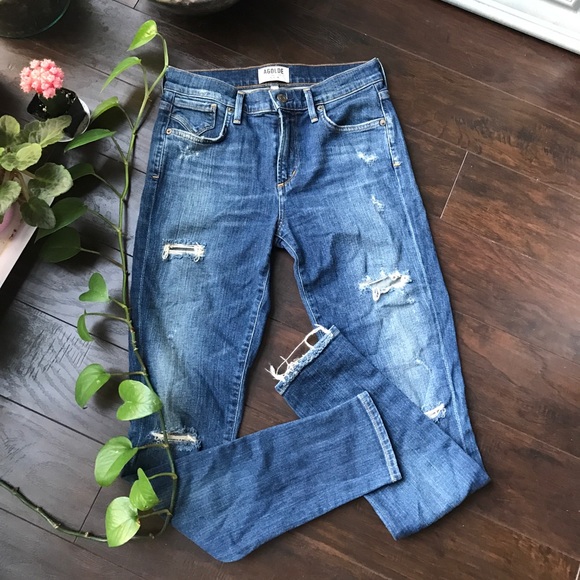 AGOLDE Sophie Jeans Distressed - Picture 3 of 10